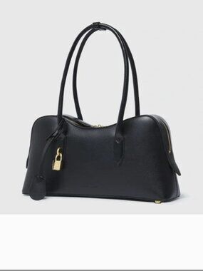 STELLA MCCARTNEY Ryder Large Shoulder Bag in Embossed Grainy Eco Mat $1650